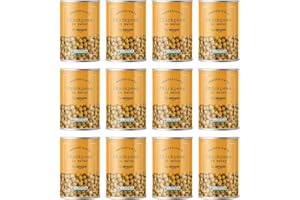 by Amazon Chickpeas In Water, 400g, Pack of 12