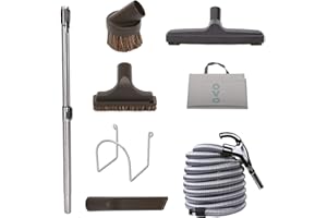 OVO ACCHO-30LV-OVO - Accesorios Flexibles para aspiradora centralizada, Color Gris