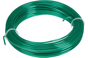 Cogex - Fil de fer vert 2 mm, 15 m, pièce 93053