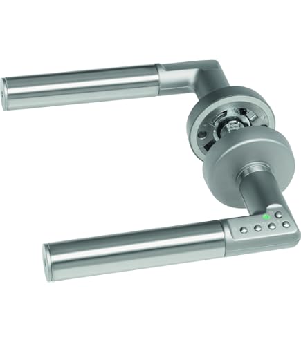 Poignées De Porte Sur Rosaces Affleurantes EPL 45 Madeira - Noir Mat