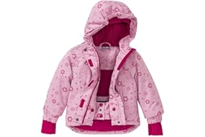 Crivit Pro Mädchen Schneejacke mit Kapuze Rosa 110/116