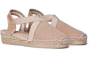TONI PONS VERDI-V - Vegan wedge espadrille for women by Toni Pons made of cotton fabric.