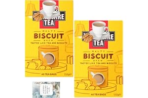 Tea Hamper Bundle Featuring Biscuit Brew (Pack of 2) – Gift Or Personal Use By Oerich Gift