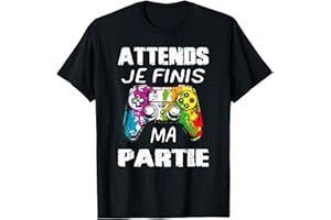 HUMOUR JEUX FEMMES ET HOMMES, JEUNES Humour Jeux Femmes et Hommes, T-Shirt Jeu Vidéo Garçons Enfant, Multicolored, S, Short Sleeve, V-Neck, 100% Coton, Imported, Graphique Unique, Gaming, Small