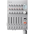 teenage engineering TX–6 portable and rechargeable 6 stereo channel mixer and usb audio interface, 8 hour battery life, built-in effects, synthesizer and sequencer, ble and usb midi, iOS compatible