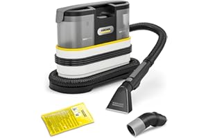 Kärcher Détacheur SE 2 Spot Care, puissance d'absorption : 450 W, réservoir d’eau propre: 1,5 l, surface : 2,89 m², poids: 4,2 kg, buse de lavage pour meubles, brosse pour taches et détergent RM 519