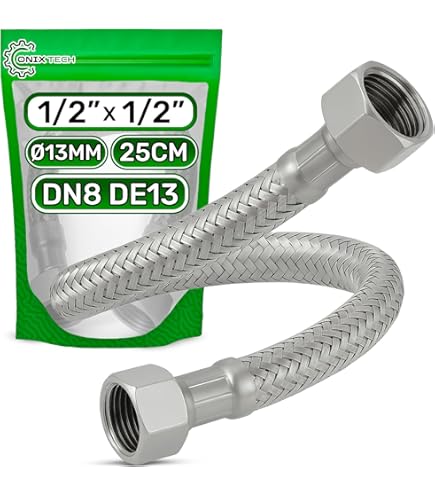 HOFFTI Tubo Per Camino In Acciaio Inossidabile, Raccordi Per Riscaldamento, Tubo Di Scarico Flessibile Ondulato Estensibile, Ventilazione Per Asciugatrice - Foto 6