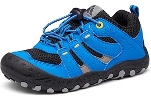 Mishansha Unisex barn sneakers pojkar flickor trekkingskor halkfria vandringsskor utomhus sportskor