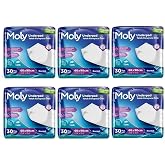 Moly Yatak Koruyucu &Ouml;rt&uuml; 60x90 cm, 30'lu, Set of 6, Normal Emicilik