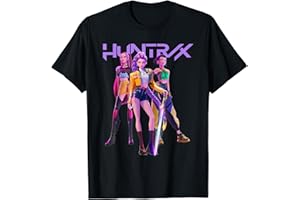 KPOP Demon Hunters Huntrix Huntr/X Band Pose Back Camiseta