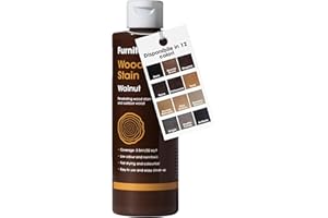 Furniture Clinic colorante per legno (250 ml, noce) - colora velocemente ed efficacemente - per tutti i tipi di legno in interni ed esterni
