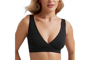 CRZ YOGA Butterluxe Maternity Nursing Sleep Bra for Women Wireless Breastfeeding Bralettex Pregnancy Bra Lounge Soft Touch Bras