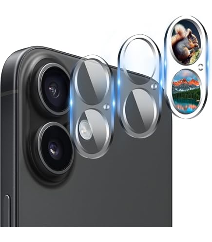 thumbnail image 2 of Dengduoduo [3 Pack] Tempered Glass Camera Lens Protector 2 of 13