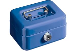 ALCO-ALBERT 850-15 - Caissette à monnaie pour enfants, bleu foncé, 125x95x60 mm