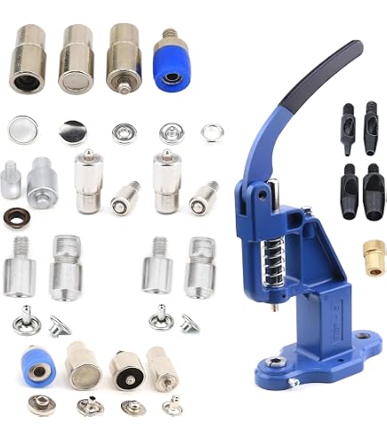 Poinçon Pour Œillet 14 Mm - Pour Cuir, Tissu Épais - Compatible Presse à Main - Accessoire Maroquinerie Et Couture - 11