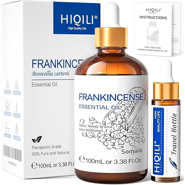 Huile Essentielle D'encens (frankincense) Certifiée Bio De Alucia Organics 10ml