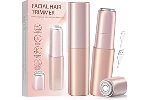 iFANZETECH Rasuradora Facial Mujer Afeitadora Facial: Mini Afeitadora Eléctrica para Cara, Labio, Barbilla, Mejillas, Zona Intima y Corporal USB Recargable Regalos para Mujer