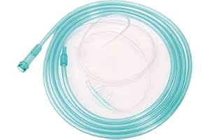 ‎TIGA-MED Tiga-Med Sauerstoffbrillen Nasenbrillen DEHP-frei Mit XL SCHLAUCH 426CM 10er Set (= 10 Stück) weich/soft grün O2-Sauerstoffbrille