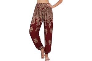 Totatuit Pantaloni Harem Donna a Vita Alta Pantaloni Sportivi Donna Larghi Pantaloni Jogger Donna per Yoga Corsa Jogging Fitness Sports