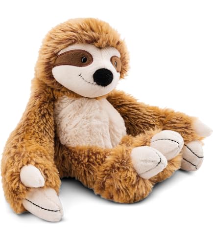 Peluche Paresseux Qui Respire - 25 Cm - Gris - Apaisante Et Réconfortante