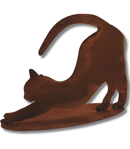 Blümelhuber Figurine De Jardin En Métal Aspect Rouille - Figurine De Chien En Rouille - Décoration D'extérieur Pour Jardin, Parterre Ou Porte D'entrée