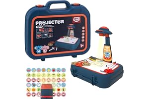 WESKJER Proiettore di disegno per bambini, giocattolo educativo di proiezione pittura, proiezione luminosa graffiti lavagna, scrittura e tavolo da disegno con proiettore