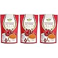 Oritri Organic Pomegranate Peel Powder 150 Grams Rich in Antioxidants, For Skin Brightening, Acne & Hair Fall Care, Supports Immunity & Diabetes Management (Pack of 3)