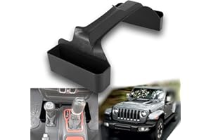 CTcar Cambio Scatola di immagazzinaggio per Wrangler JL JLU e Gladiatore JT Accessori per Ingranaggi Shift Storage Box