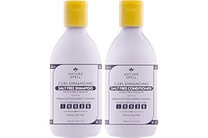 Nature Spell Ensemble Shampooing et Après-Shampooing pour Cheveux Bouclés, Définition, Volume, Brillance, Sans Sulfates & Végan, 2 x 300 ml