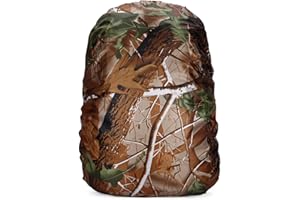 TAHUAON Housse de protection imperméable pour sac à dos - Antidérapante - Sangles croisées - Pour la randonnée, le camping, les voyages