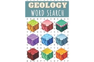 Geology Word Search: 40 puzzles | Challenging Puzzle Book for Adults, Kids, Seniors | More than 300 Geological words on Structure of the Earth's ... Geologic Vocabulary | Gift for Geologist