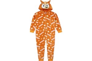 Bluey Onesie | Onesie Bingo Z Uszami 3D | Chłopięce Onesie | Polarowe Onesie Dla Chłopców