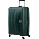 American Tourister Aerostep Large Trolley Case, 77 cm | Dark Forest Green, hard suitcase ampl., 77x50x29 cm, 101.5/109 L, 3.6