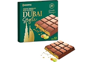 ‎WASHYS PREISSIEGER! Dubai Schokolade mit natürlichen Pistazie & Kunafeh - Nach Original Rezeptur! Virale TikTok Hype Schokolade - SUPER Schneller Versand (100g Schokoladen Tafel)
