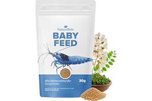 NatureHolic - Babyfeed Alimentation pour crevettes d'élevage - Alimentation d'élevage pour bébés crevettes I Made in Germany