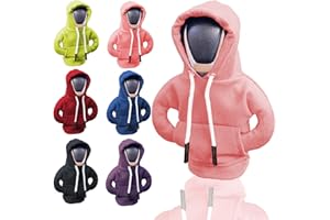 Daofen Gear Stick Hoodie, Funny Car Accessories Hoodie for Gear Stick, Interior Car Gear Stick Hoodie Hoodie Car Gear Shift Cove, Dress Your Knob up with Gear Shift Hoodie Covers (Standard, Pink)