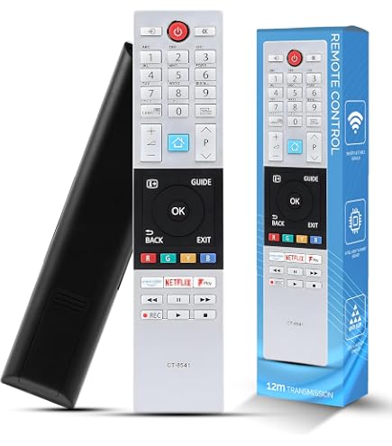 CT-8568 Fernbedienung Für Toshiba UHD TVs – Kompatibel Mit 50UV2363DB U.a., Kein Setup Nötig