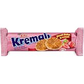 Eti &Ccedil;ilekli Kremalı Bisk&uuml;vi 61 g x 24 Adet