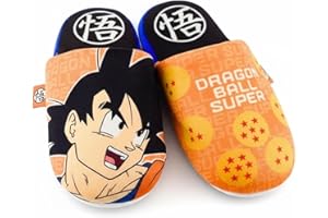 Dragon Ball Z Zapatillas Estar Casa Niños, Goku Pantuflas Adolescentes, Tallas EU 28 a 35