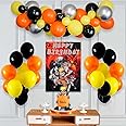 Special You Naruto Birthday Decoration Items for Boys with Naruto Poster, Anime Theme Birthday Decoration for Boy with Metallic balloons for Decoration - 68 pcs
