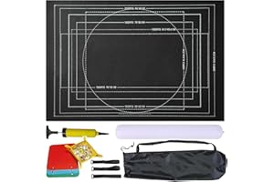 Celawork Puzzle Mat for Puzzles, Jigsaw Rolls, with up to 1500, 2000, 3000 Puzzle Pieces, Puzzle Pad, Puzzle Mat, Practical Accessories for Storage of Puzzles (Black, for 2000 Pieces)