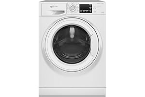 Bauknecht WT Eco Plus 86 43 N Waschtrockner/ 8/6 kg Waschen/Trocknen / Active Care Wash & Dry Technologie /Flecken 40° / Dampf-Programm / Wolle-Programm / Nachlegefunktion / PRO-Inverter Motor, Weiß