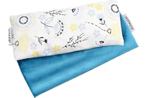 ‎HIHEALER Hihealer Augenmaske mit zusätzlichen Bezug – Lavendel-Aromatherapie Gewichts-Augenmaske für Schlaf, Yoga, Meditation, Selbstpflege – Entspannungsgeschenk Weihnachtsgeschenke für Frauen Mütter