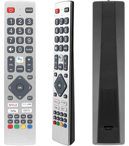 ALLIMITY GA825WJSA Sostituisci Telecomando adatto per Sharp HD TV LC-40LE700E LC-52LE700E LC-46LX705E LC-52LE705S LC-46DH77V LC-52DH77RU LC-32LE705E LC-32LE700E LC-40LX700E LC-46LE600S LC-52LE700S