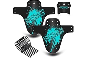 NICEDACK Mud Guard, 2Pcs MTB Bicycle Mudguards for 26" 650B 27.5" 29" MTB Mountain Bike Rear and Front Mudguard Fender
