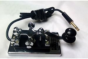 ELEOPTION Ham Shortwave Radio CW Morse Télégraph Key K4 Heavy Hand Key K4 K-4