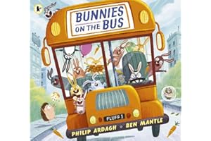 Bunnies on the Bus: A rhyming picture book for babies and toddlers, perfect for summer holidays (Sunny Town Bunnies)