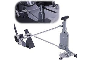 NELYRHO Commandes manuelles pour handicapés et handicapés, dispositif d'assistance à pédale fixe pour frein et accélérateur, conçu pour les conducteurs blessés ou à mobilité réduite