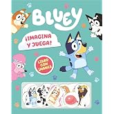 Bluey. Libro juguete - &iexcl;Imagina y juega! Libro con imanes (Peque&ntilde;as manitas)
