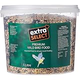 Extra Select Seed Mix Wild Bird Food, 5 Litre : Amazon.co.uk: Pet Supplies